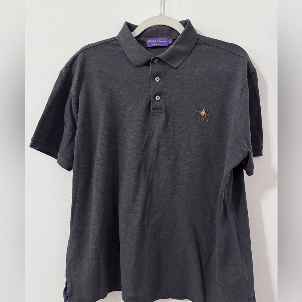 Ralph Lauren Charcoal Polo Shirt